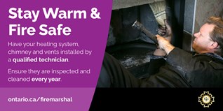 As the Temperature Drops – Keep Fire Safety in Mind