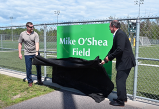 North Bay Celebrates Mike O’Shea Field Dedication