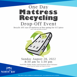 Mattress Recycling Drop-Off Event