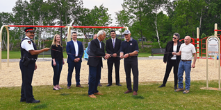 City celebrates official opening of Police Playground
