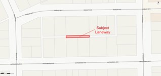 Notice of Lane Closure - Dudley Avenue