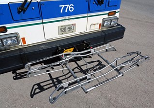 North Bay Transit Buses Equipped with Bike Racks