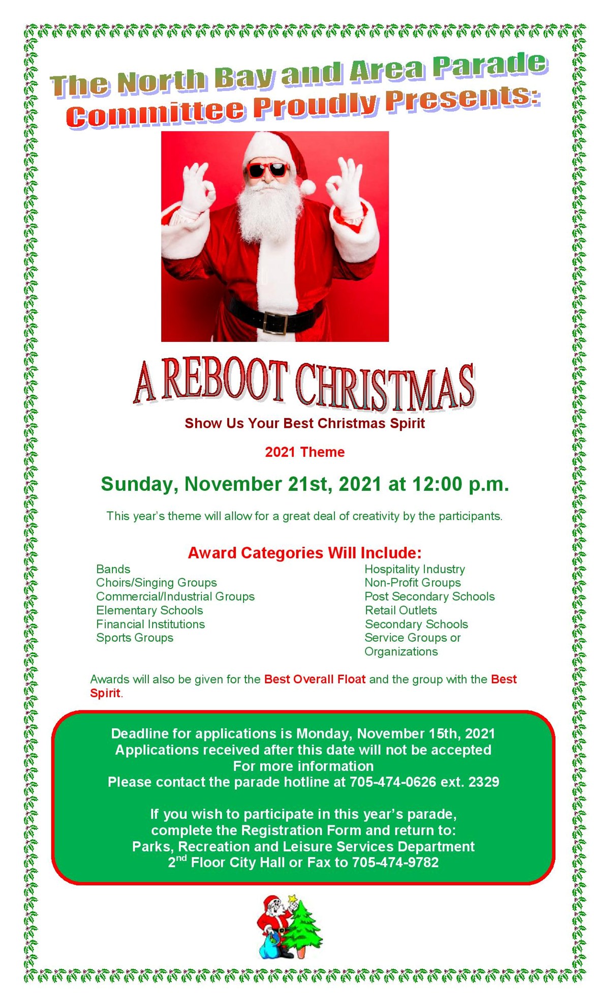 North Bay S Santa Claus Parade Returns City Of North Bay