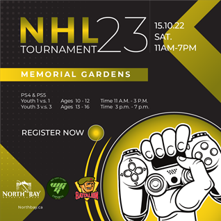 NHL23 E-Sport Launch Event